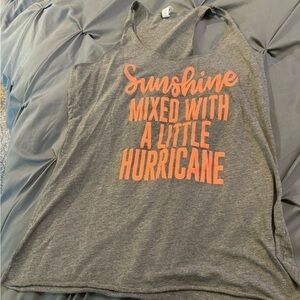Sunshine with a little hurricane youth tank